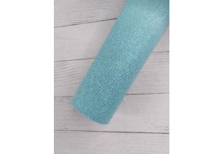 Фоамиран глиттерный перламутровый 2 мм (20*30см) цв. светло-голубой, цена за лист